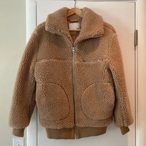 Aritzia Wilfred Free The Teddy Jacket XS